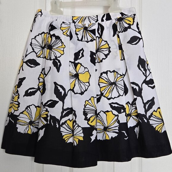 INC International Concepts Knee‑Length Cotton Skirt - Size 2-4 Petite - Picture 2 of 7